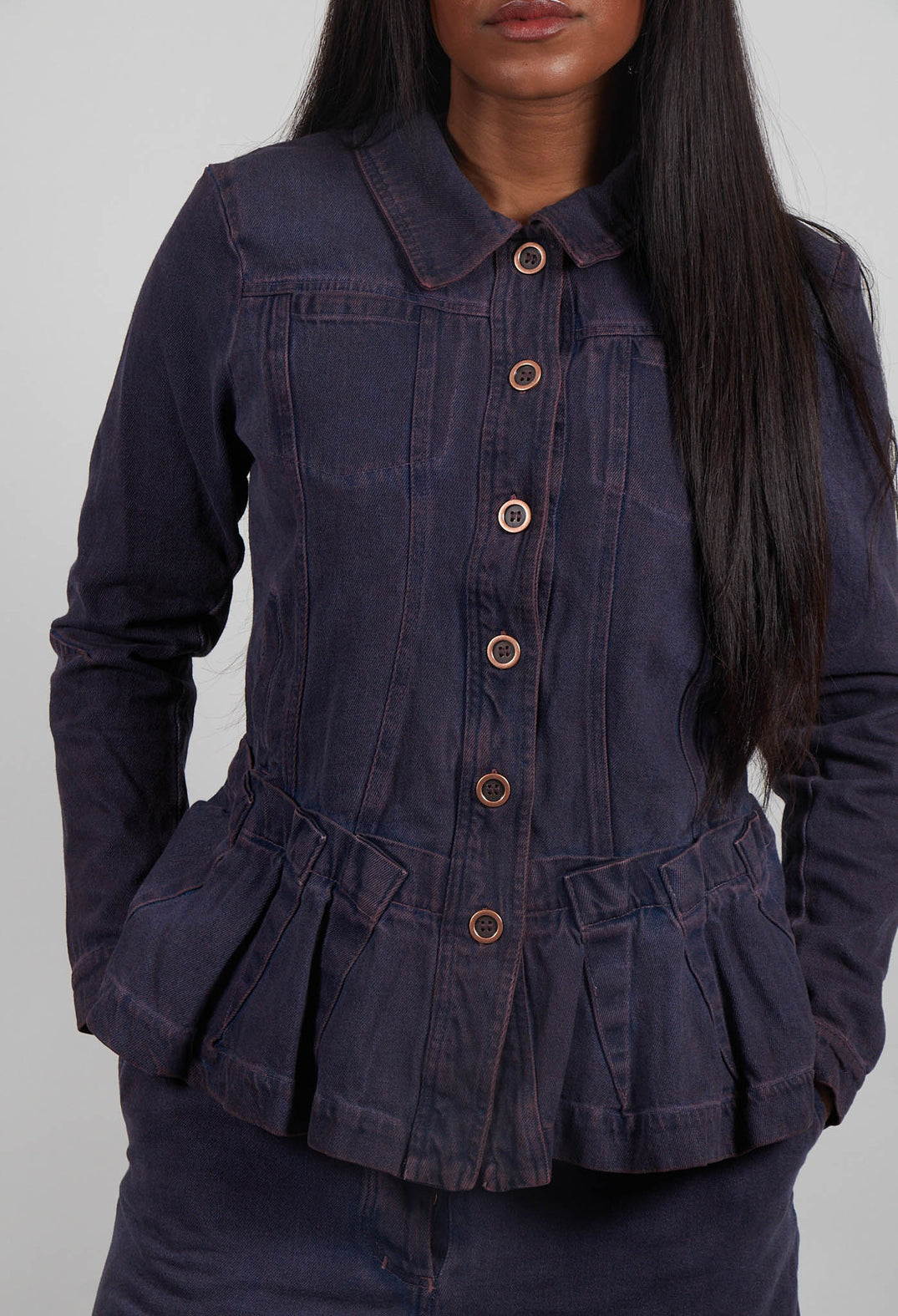 Denim Jacket in Crystal Cloud  - 3561103