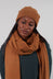 Ribbed Cuff Beanie Hat in Bronze - 3624606