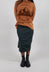 Pull On Pencil Skirt in Forest  - 3630306