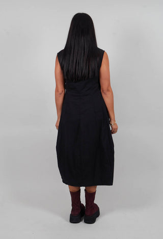 Sleeveless Dress in Black  - 3630908