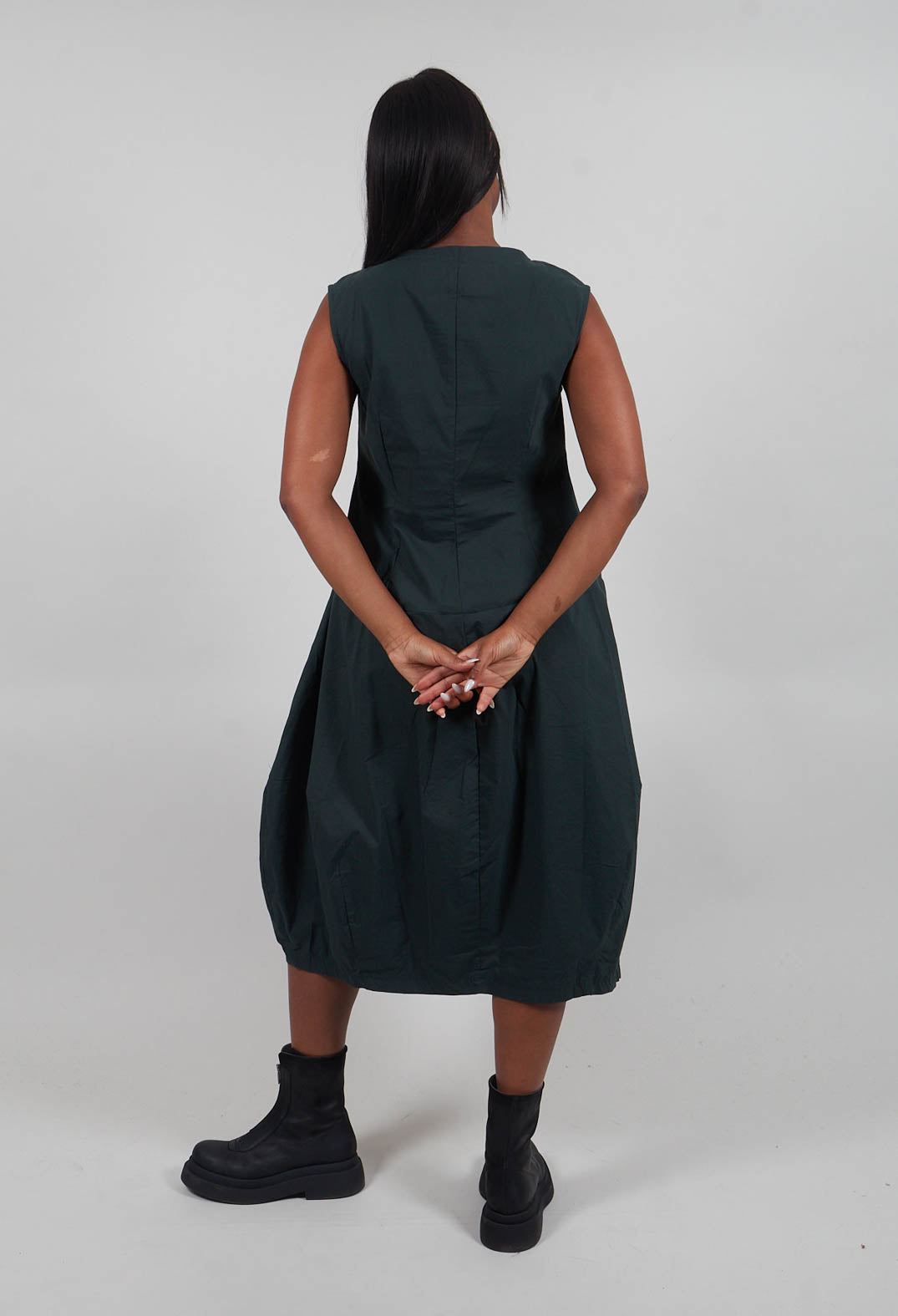 Sleeveless Dress in Forest  - 3630908