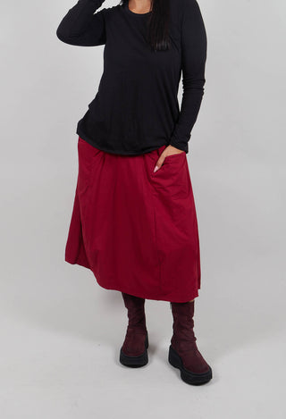 Tulip Skirt in Lava  - 3630309