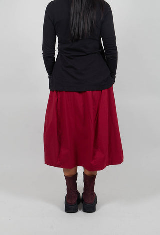 Tulip Skirt in Lava  - 3630309