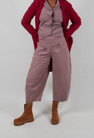 Pull On Balloon Leg Trousers in Crystal  - 3630111