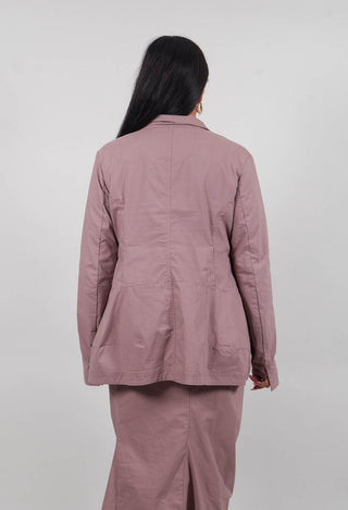 Tulip Hem Jacket in Crystal  - 3631113