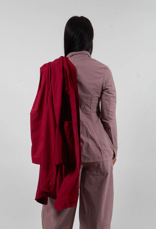 Tulip Hem Jacket in Crystal  - 3631113