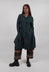 Tulip Hem Coat in Forest - 3631216