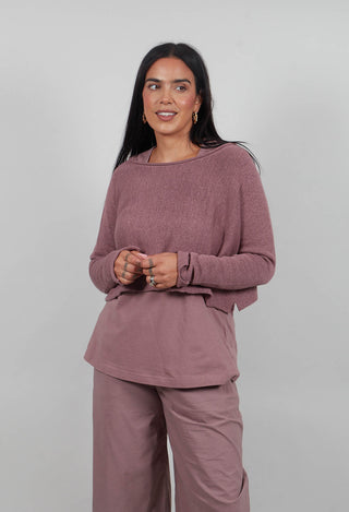Cropped Fit Jumper in Crystal  - 3720712