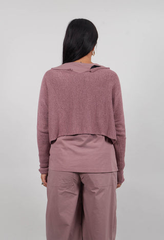 Cropped Fit Jumper in Crystal  - 3720712