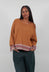 Short Jumper in Bronze Stripe - 3720703