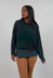 Funnel Neck Jumper in Forest Print  - 3720727