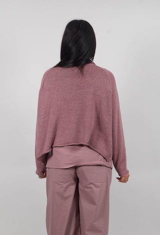Funnel Neck Jumper in Crystal Print  - 3720727