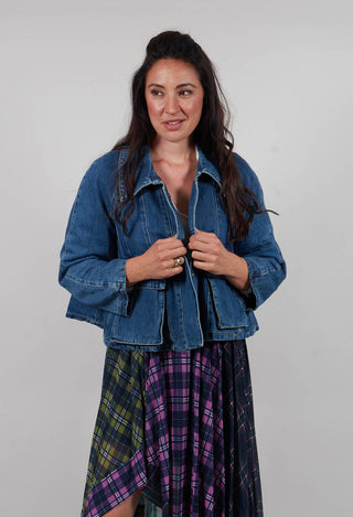 Denim Jacket in Blue Denim