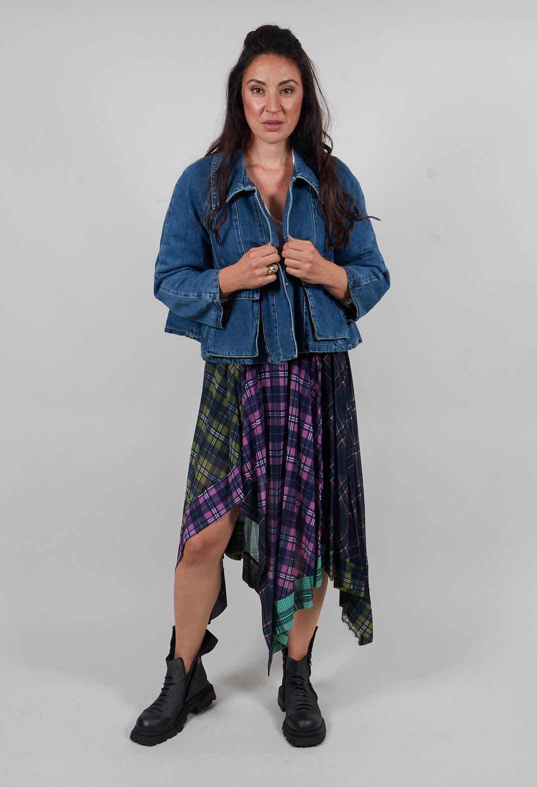 Denim Jacket in Blue Denim