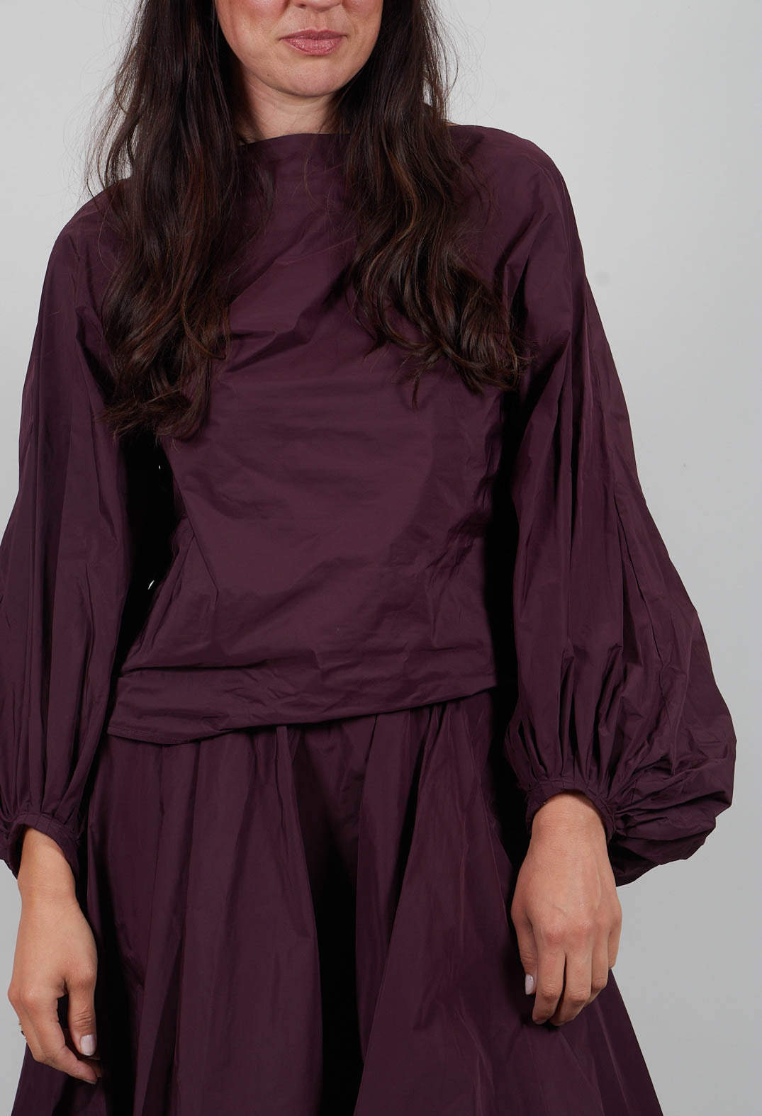 Balloon Sleeve Blouse in Sassafras