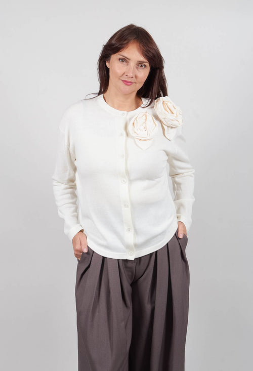 Rose Cardigan in Sugar Swizzle