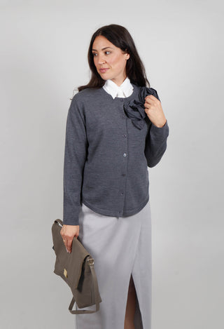 Rose Cardigan in Excalibur/Fum