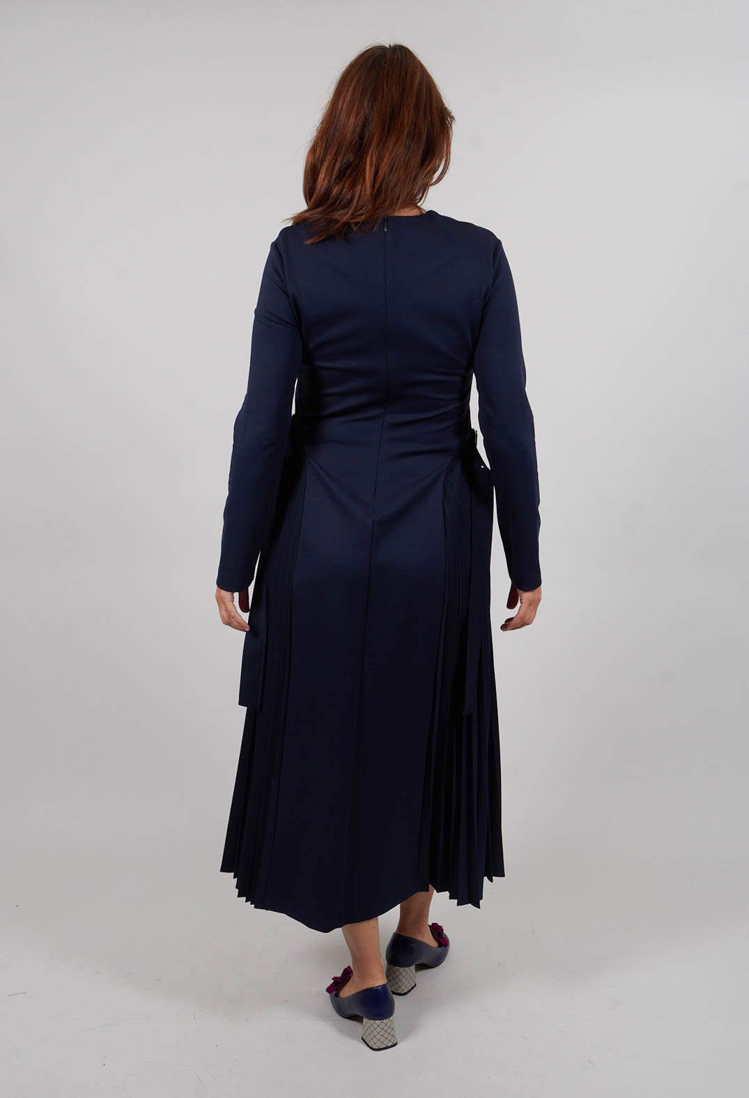 Buckle Dress in Pageant Blue