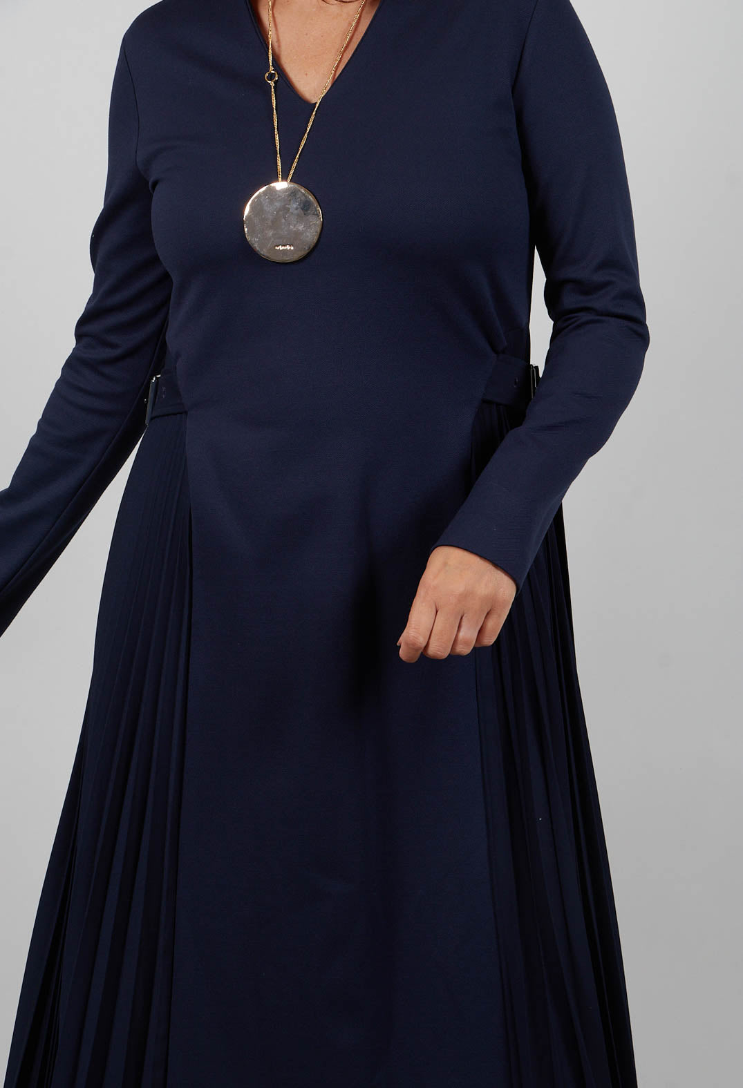 Buckle Dress in Pageant Blue