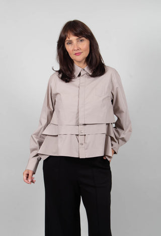 Layered Shirt in Polvere