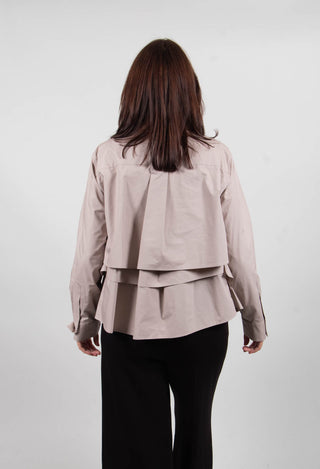 Layered Shirt in Polvere