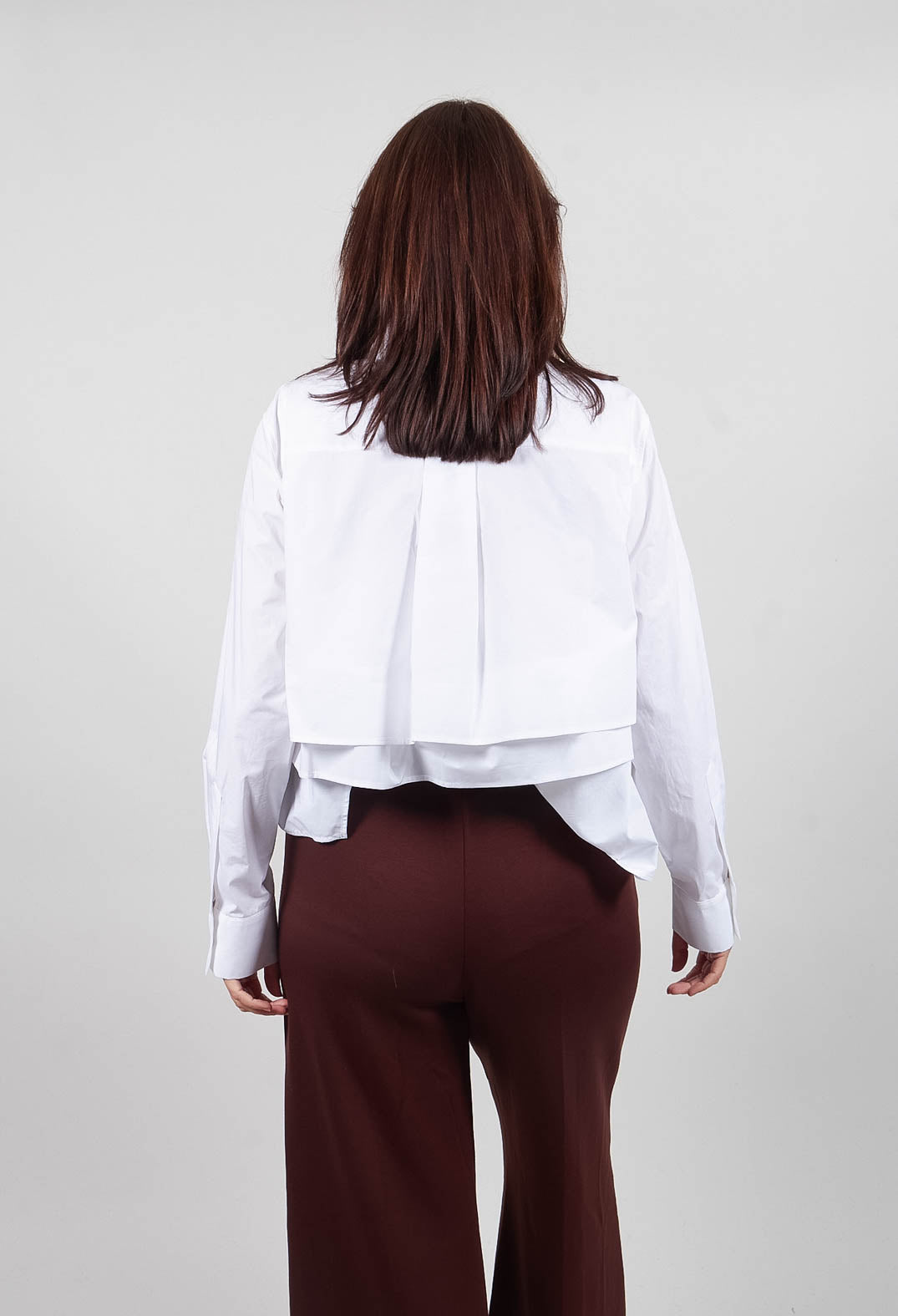 Layered Shirt in Off White