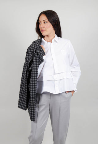 Layered Shirt in Off White