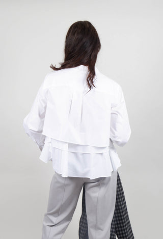 Layered Shirt in Off White