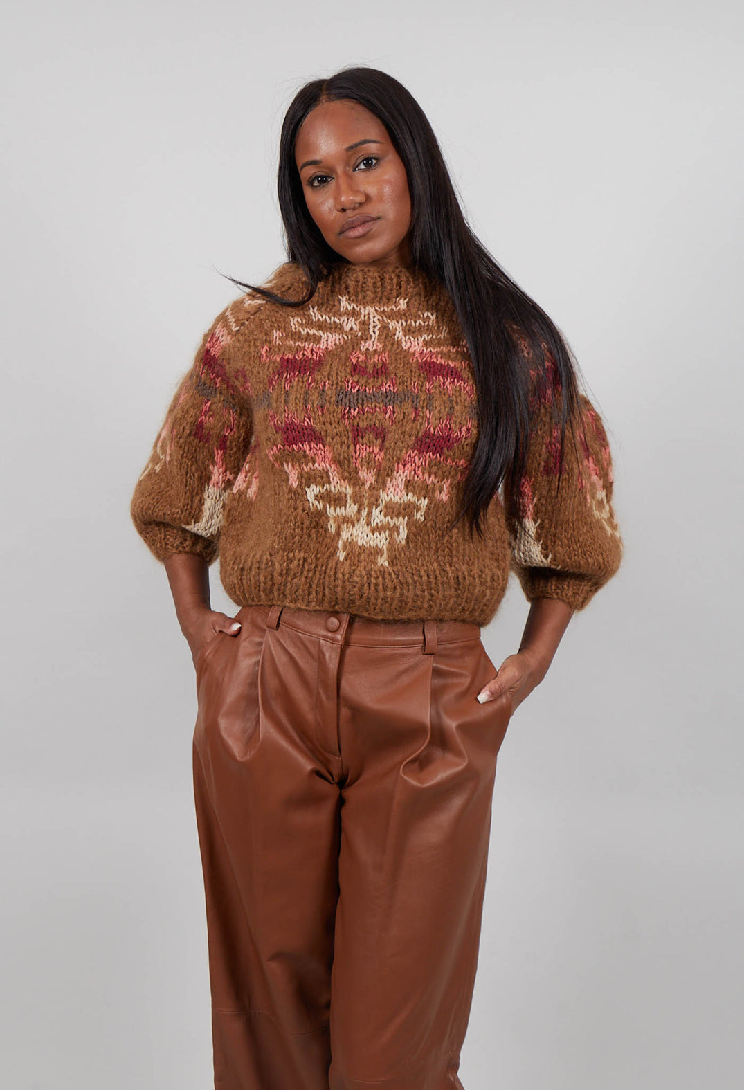 Aline Jumper in Brown