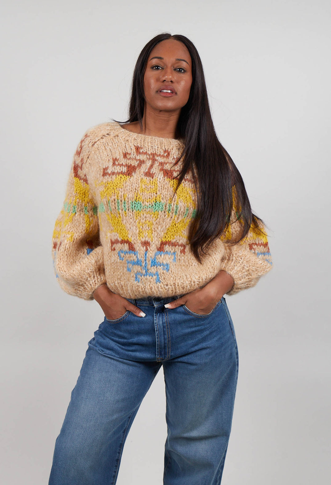 Aline Jumper in Ivory