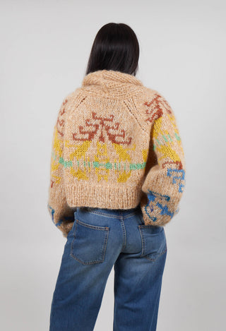 Alia Cardigan in Ivory