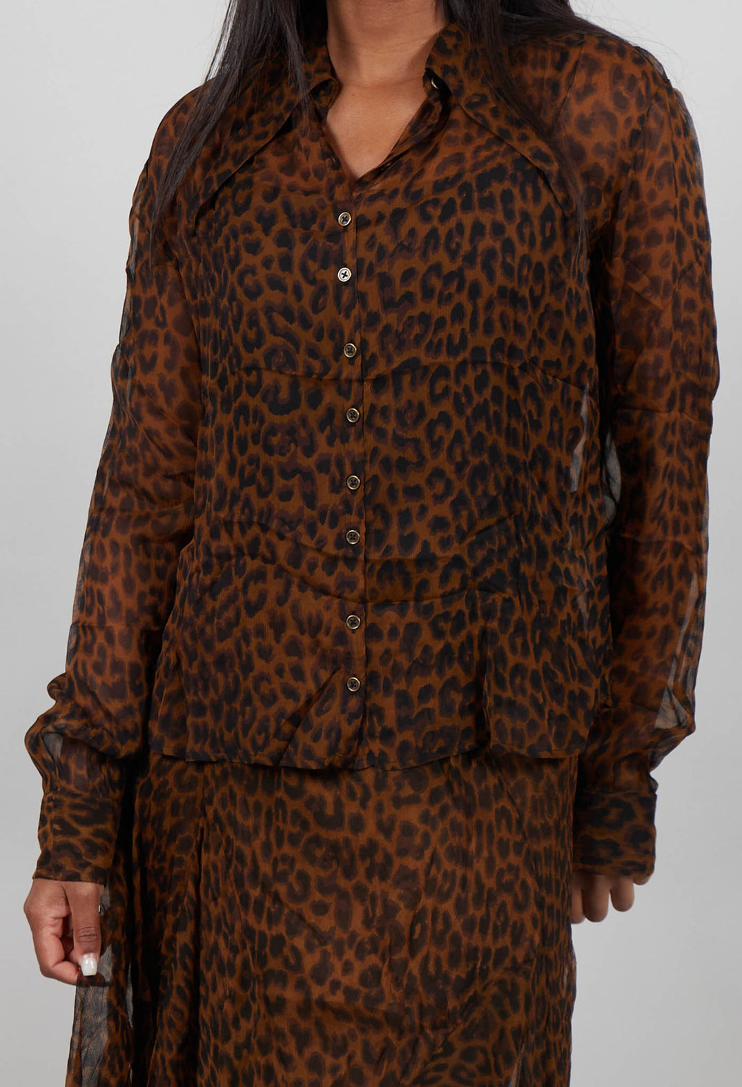 Sri Shirt in Leopard