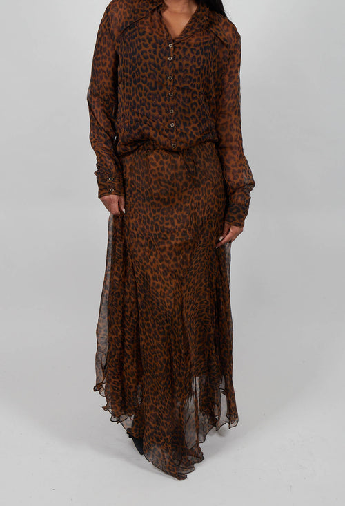 Susu Skirt in Leopard