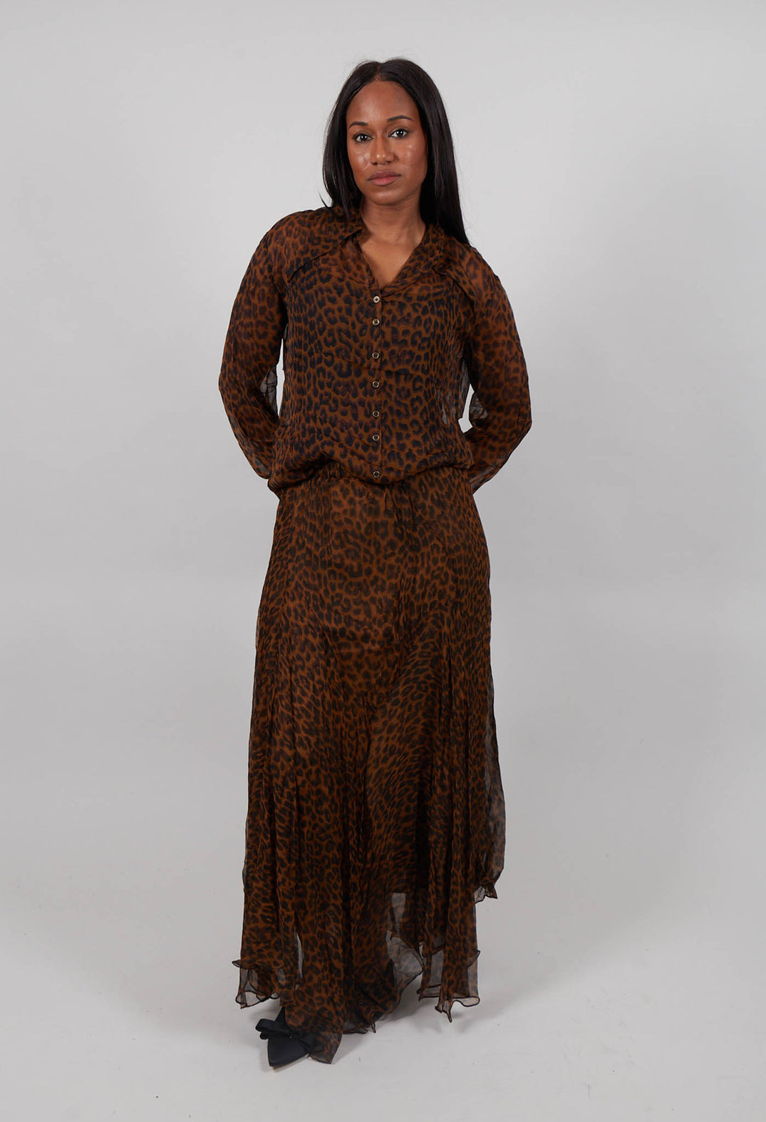 Susu Skirt in Leopard