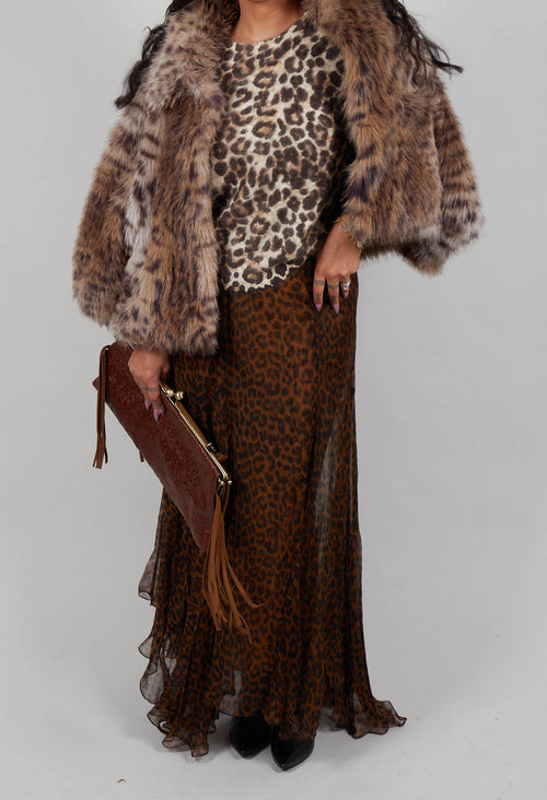Susu Skirt in Leopard