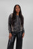Crew Neck Jumper in Snake Print