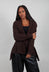 Lacy Cardigan in Fondent