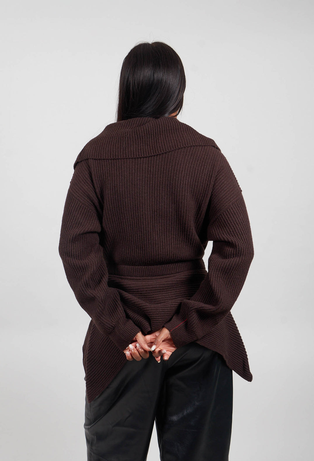 Lacy Cardigan in Fondent