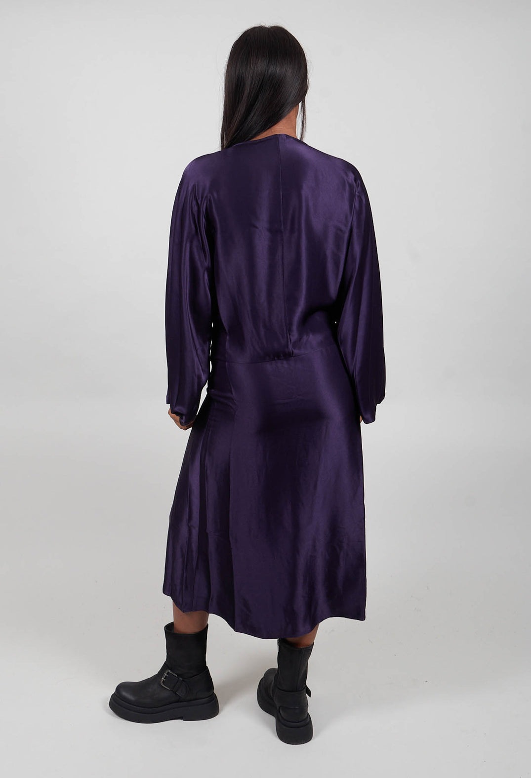 Artemide Dress in Mirtillo