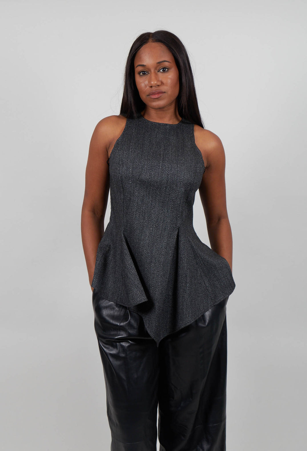 Edwina Top in Sale Pepe Nero