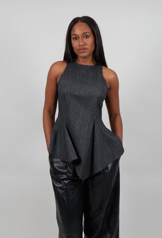 Edwina Top in Sale Pepe Nero