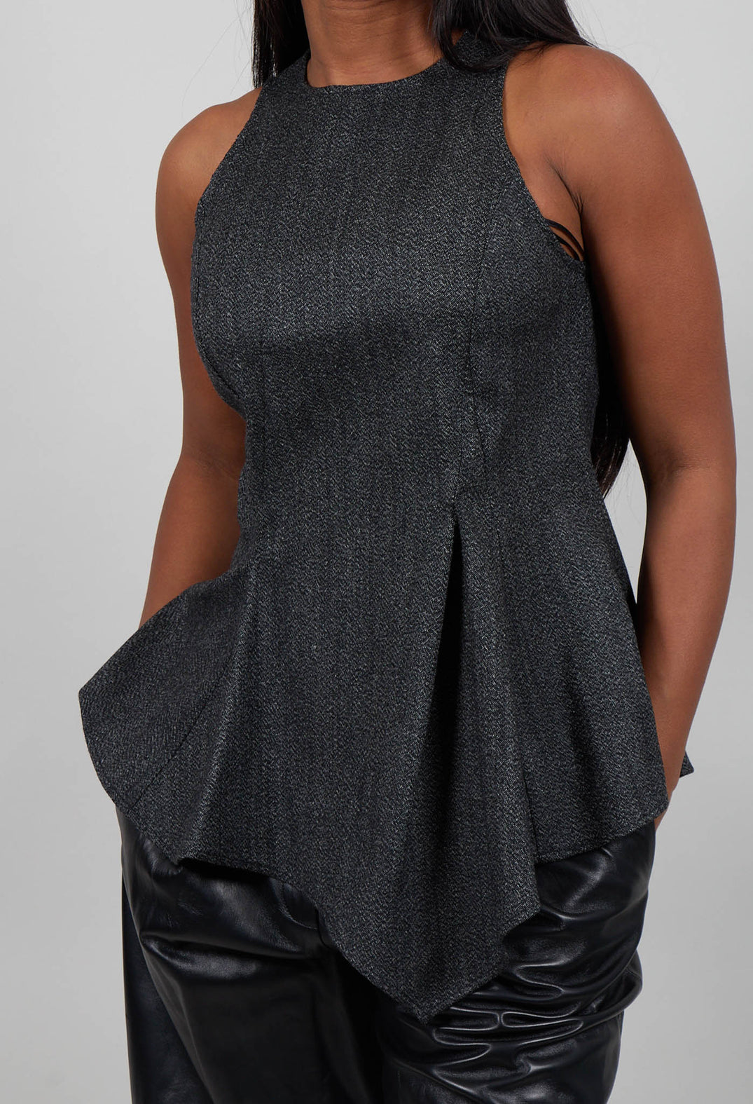 Edwina Top in Sale Pepe Nero