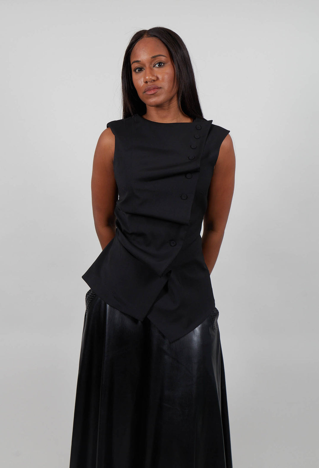 Regina Top in Black