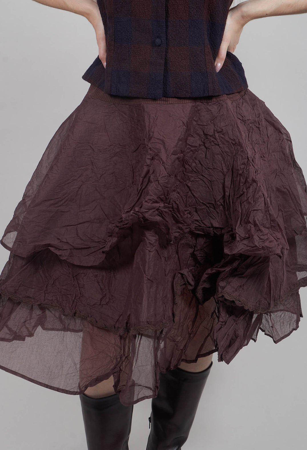Wendy Skirt in Raisin