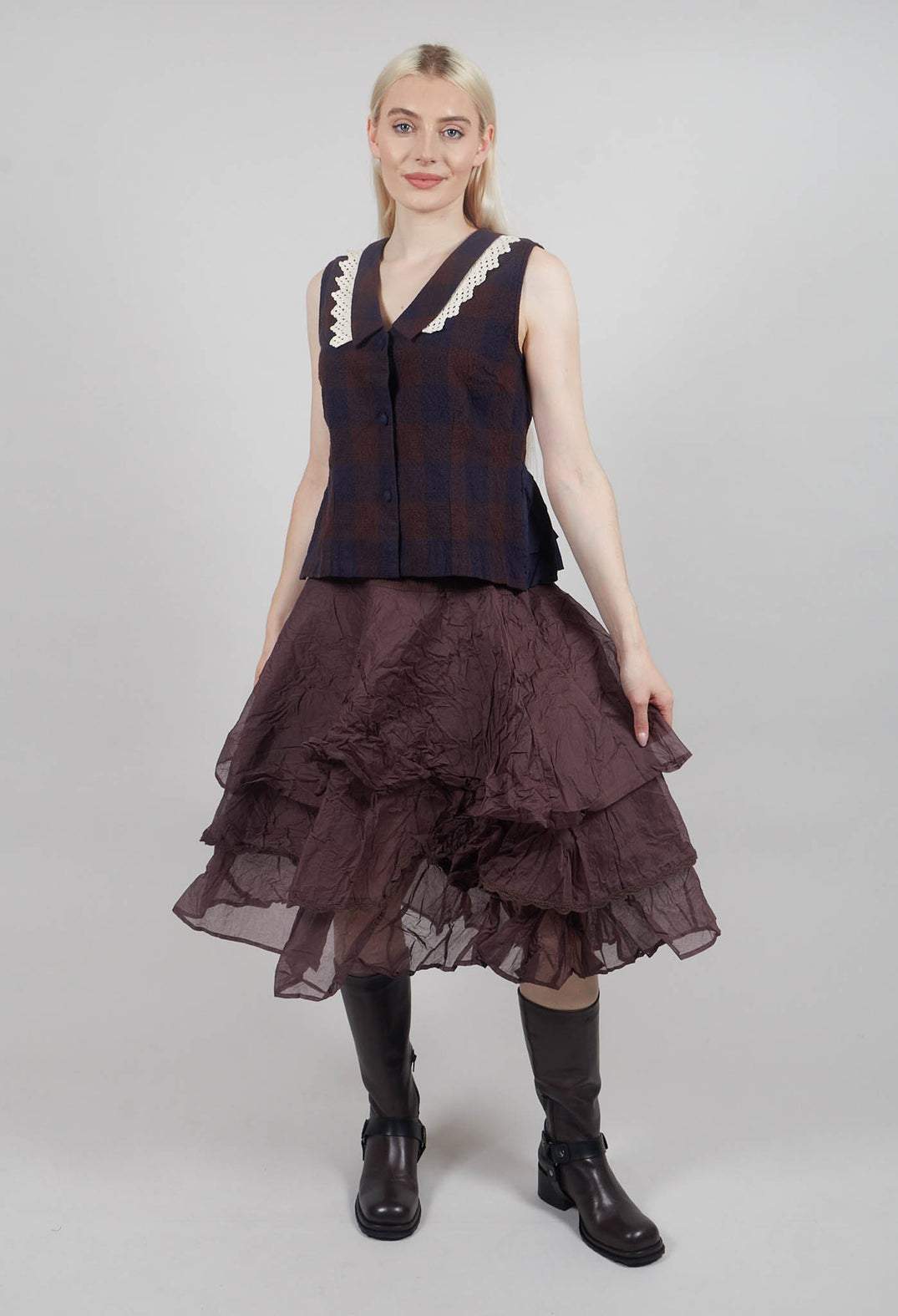 Wendy Skirt in Raisin