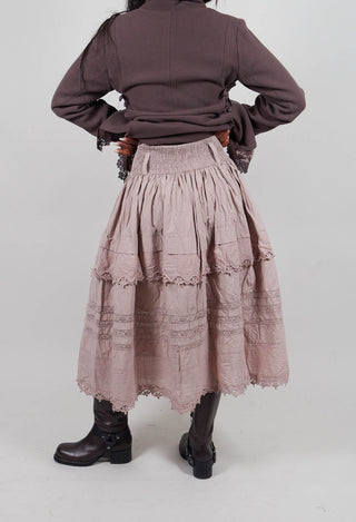 Fanny Skirt in Grey Mauve