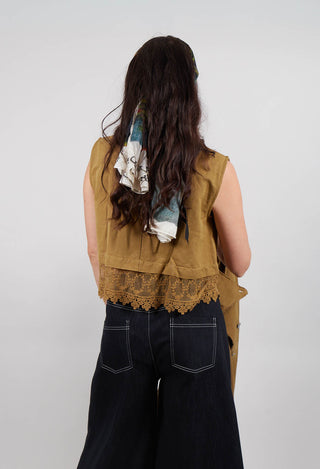 Olivia Waistcoat in Butternut