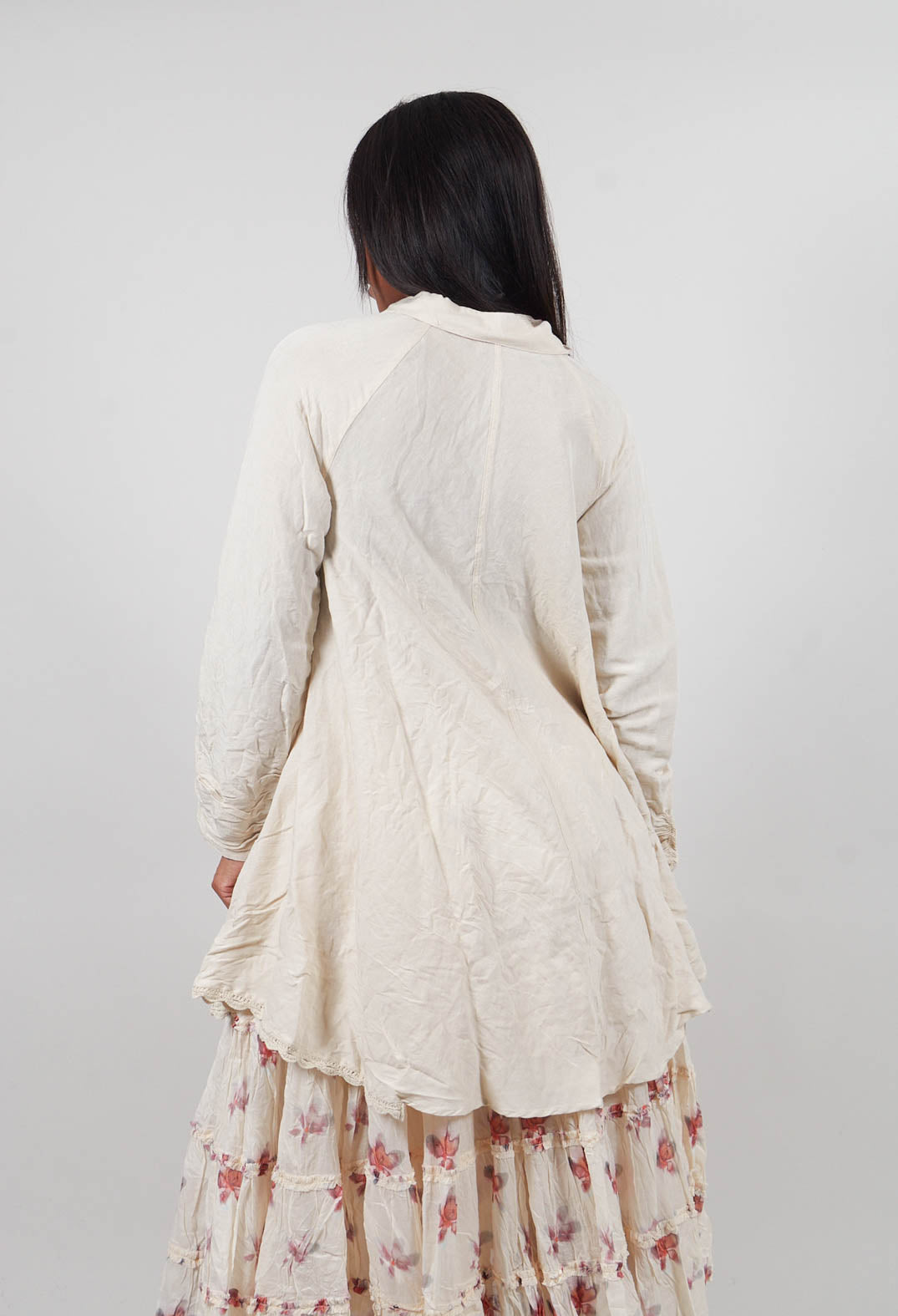 Fia Shirt in Bone White