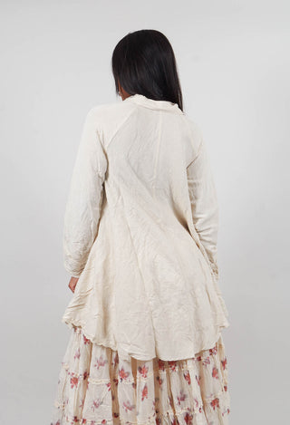 Fia Shirt in Bone White