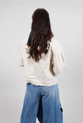 Dalia Shirt in Bone White